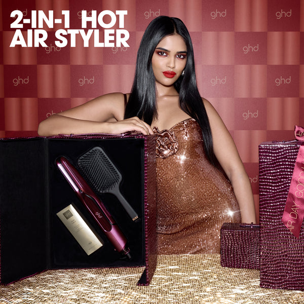 ghd Duet  2-in-1 Hot Air Styler In Cherry Chic