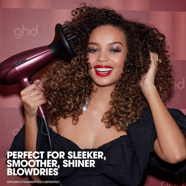 ghd Helios Hair Dryer in Cherry Chic